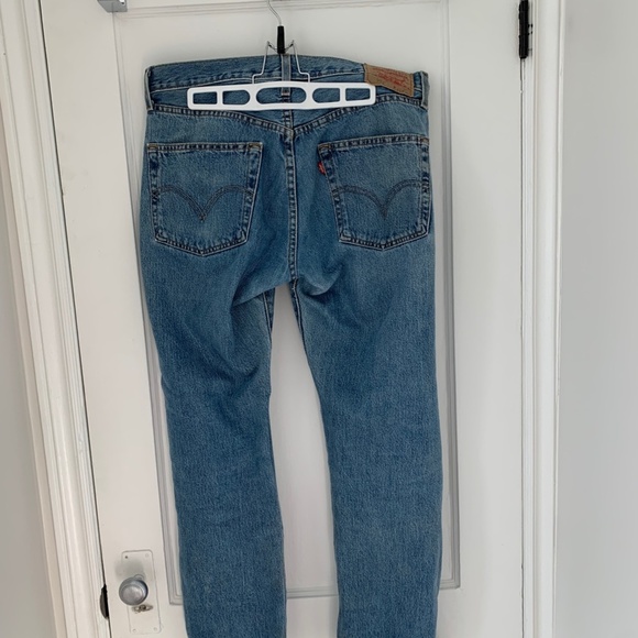 Vintage 1993 Levi's 501 Jeans W33 L30 - Picture 3 of 7